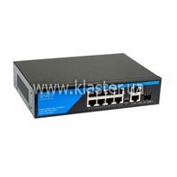 PoE коммутатор (switch) 8 портов SEVEN P-7328G-SFP
