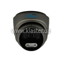 IP-відеокамера 5 Мп вулична/внутрішня SEVEN IP-7215PA black 2,8 мм