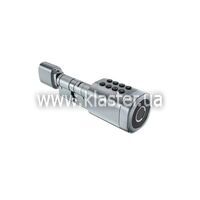Умный дверной биометрический замок (цилиндр) SEVEN LOCK SL-7774BF silver