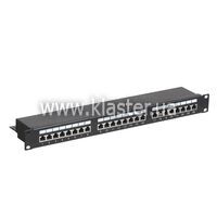 Патч-панель Hypernet 24 порта 19" экранированная FTP 5Е (PP-KFSTP24)