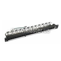 Патч-панель Hypernet модульная 24 порта 19" FTP с МК 1U HD (PP-M24-STP-2)