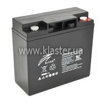 Акумуляторна батарея AGM RITAR HR1250W Black Case 12V 14Ah (181х77х167) Q4