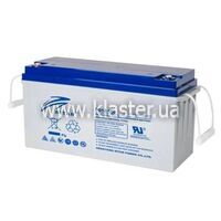 Аккумуляторная батарея GEL RITAR DG12-150 Gray Case 12V 150Ah (483х170х242) Q1/25