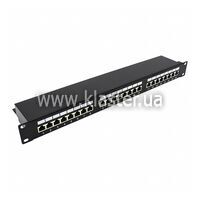 Патч-панель Kingda 19", 24xRJ45, STP, кат.5E, 1U (KD-PP30-STP-C5e-24P)