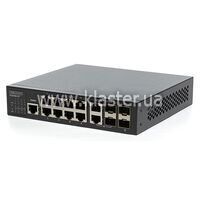 Комутатор Edge-core ECS4100-12T (L2, 8x10/100/1000Base-T, 4x1G SFP)