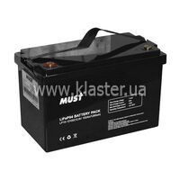 Акумуляторна батарея Must LiFePO4 LP15-12100 12,8V 100Ah, 12kg