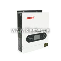 Гібридний інвертор MUST PV1800-1612 ECO, 1600W, 12V, заряд 16-80А, MPPT 80А