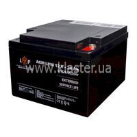 Аккумулятор AGM LogicPower LPM 12V-26 Ah М5 (LP22883)