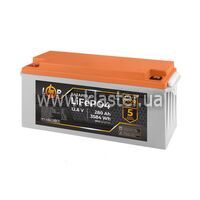 Аккумулятор LogicPower LiFePO4 12,8V - 280 Ah (BMS 150A/75A) пластик (LP30354)