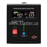 ИБП LogicPower LPY-PSW-1500VA+ (1050Вт) 10A/15A чистая синусоида 24V (LP22872)