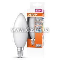 Лампа LED Osram CL B 7.5W/840 230V FR E14 6X1 STAR 60 (4099854022982)