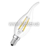 Лампа LED Osram CL BA 4W/827 230V FIL E14 6X1 40 (4058075434226)