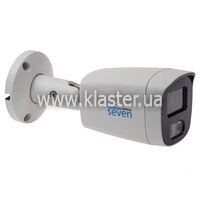 IP-відеокамера 2 Мп SEVEN IP-7222PA-DL white 2,8 мм з розумним підсвічуванням (IP7222PADLw28)