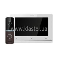 Комплект домофонний ARNY AVD-7121 (AVD-710 2Мп 7" TFT+AVP-NG230 1Мп), White+Brown (21549)
