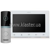 Комплект домофонний ARNY AVD-7123 (AVD-710 2Мп 7" TFT+AVP-NG230 2Мп), White+Brown (21334)