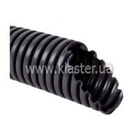 Гофротруба Kopos ПВХ d25/18,2mm с протяжкой черный (50м) (1225_F50D)