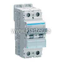 Автоматический выключатель Hager 2P 10kA D-20A 2M (NDN220)