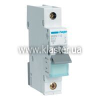 Автоматический выключатель Hager 1P 6kA B-20A 1M (MBN120)
