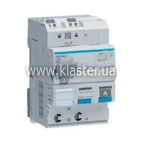 Дифференциальный автомат Hager с дуговой защитой AFDD, 1P+N 6kA C-25A 30mA (ARF975D)