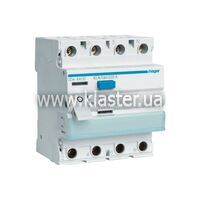 УЗО Hager 4P 6kA 63A 100mA A (CEA463D)