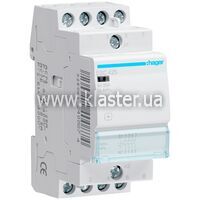 Контактор Hager 25A, 3НВ+1НЗ, 230В (ESC428)