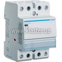 Контактор Hager бесшумный 63A, 3НВ, 230В (ESC363S)