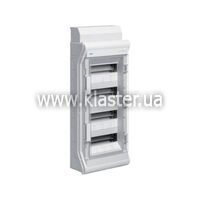 Щит Hager распределительный на 48 (56) модулей с/у с прозрачной дверцей IP65 VECTOR (VE412DN)