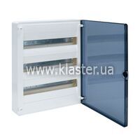 Щит Hager з/в з прозорими дверцятами 54 мод (3х18) GOLF (VS318TD)