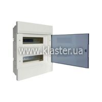 Щит Hager в/в з білими дверцятами 24 мод (2х12) COSMOS (VR212PD)