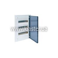 Щит Hager в/у с прозрачной дверцей 36 мод  (3х12) GOLF (VF312TD)