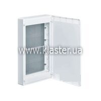 Щит Hager 4-рядный для ММ-оборудования в/у белые пластиковые перфорированные двери GOLF (VF418PZF)