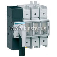 Выключатель нагрузки Hager модульный с видимым разрывом до 70мм2, 3п 125А (HAE312)