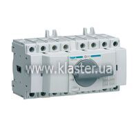 Перемикач Hager модульний трипозиційний I-0-II до 16мм2 4п 20А (HIM402)