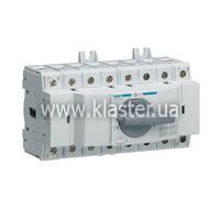 Переключатель Hager модульный трехпозиционный I-0-II до 35мм2 4п 80А (HIM408)