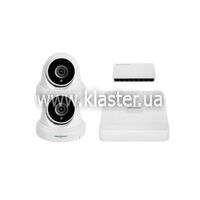 Комплект видеонаблюдения GreenVision на 3 камеры GV-IP-K-W95/3 5MP