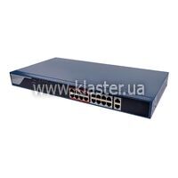 Комутатор мережевий GreenVision POE GV-022-D-16G+2PG+2SFP