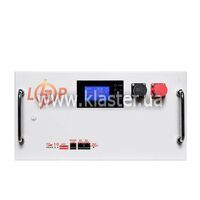 Акумулятор LP LiFePO4 51,2V - 280 Ah (14336Wh) (BMS SP 200A/100A) RM RS485/CAN LCD BL