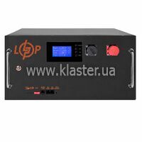 Аккумулятор LP LiFePO4 51,2V - 315 Ah (16128Wh) (BMS SP 200A/100A) RM RS485/CAN LCD BL