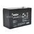 Акумуляторна батарея MERLION AGM GP1290F2B 12V 9Ah Black Q10/480