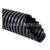 Труба гофрированная ПВХ тяжелая d16/10,7mm с протяжкой черный Kopos (50м)